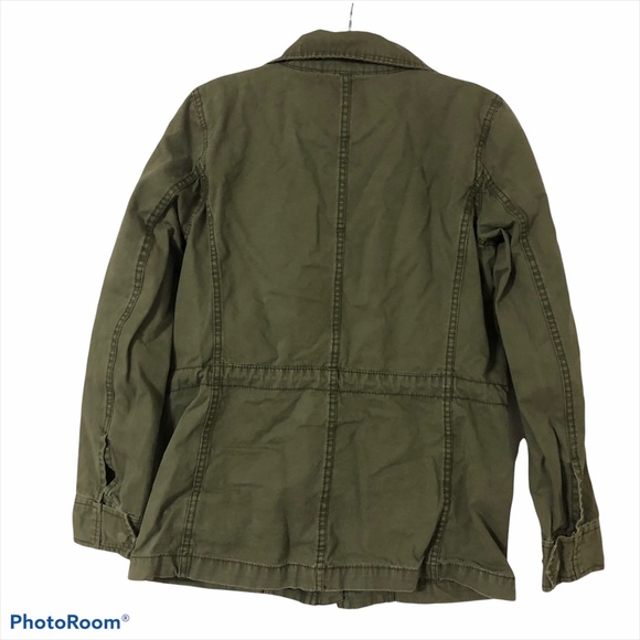 Madewell Fleet Utility Jacket Army Green Size S - Picture 3 of 4